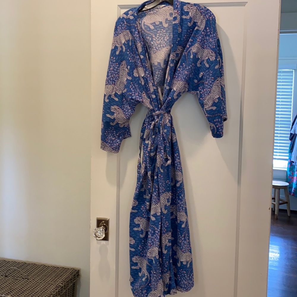 Print Fresh Bagheera - Indigo robe